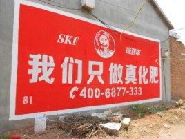 伊川县刷墙广告”蕴含了时代命题