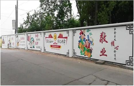 伊川县手绘墙画在现实中主要有哪些应用？