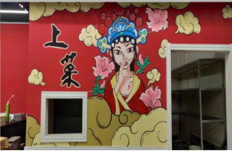 伊川县墙体彩绘的发展和应用