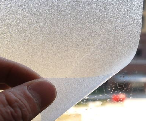 伊川县玻璃门外面粘广告用什么材料好？